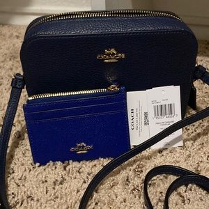Coach mini Camera bag with keychain wallet